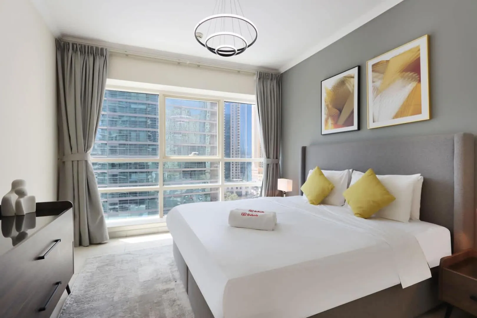 Apartamento Livbnb-Stylish 1Br With Marina Views Close To The Beach Dubai Emirados Árabes Unidos